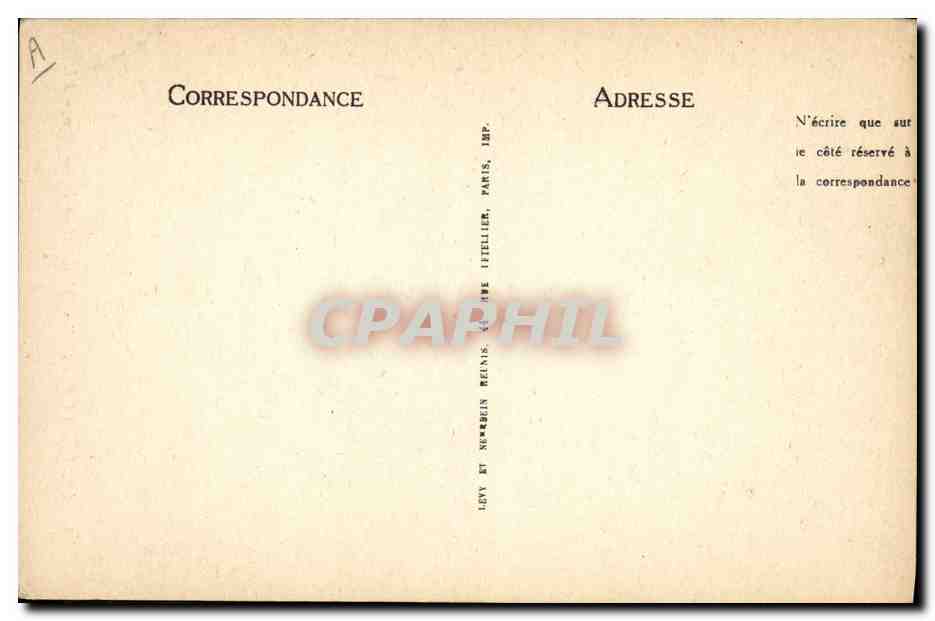 CPA Folklore Dentelle Dentelliere Le Velay — Verso