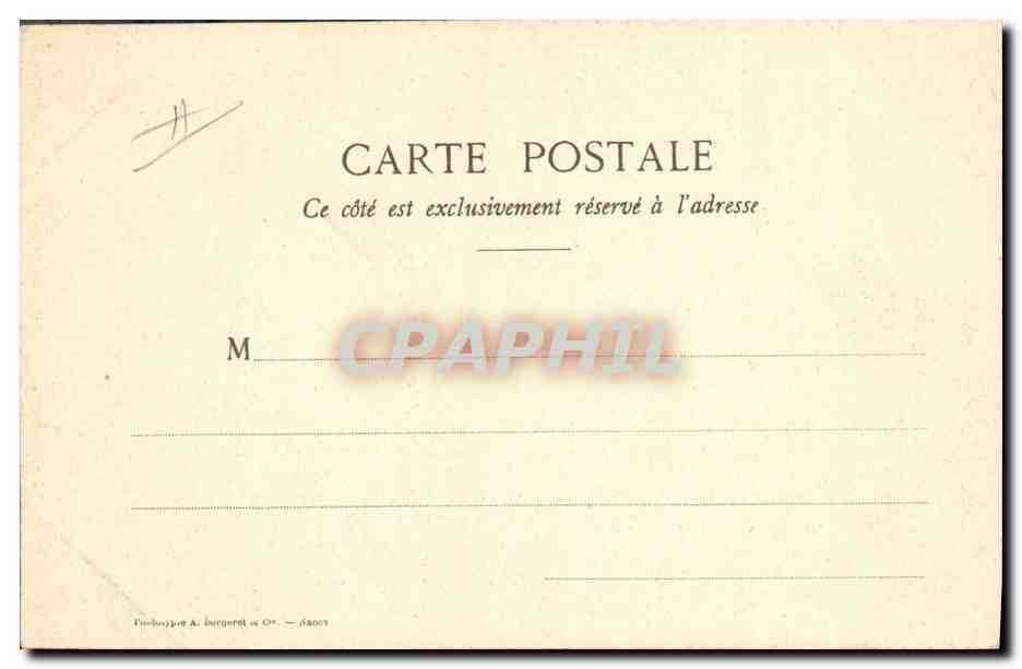 CPA Folklore Dentelle Dentelliere Chantilly — Verso
