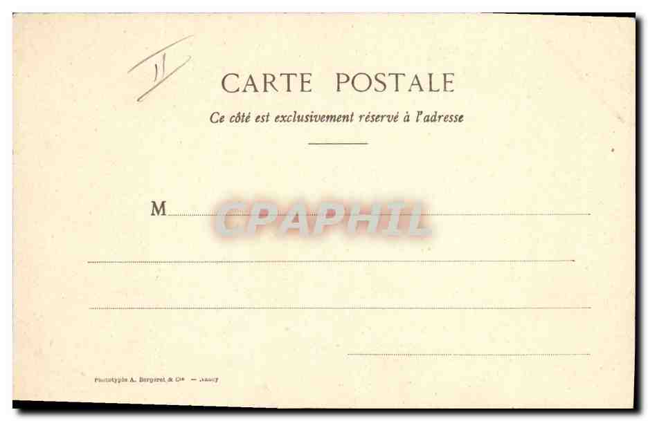 CPA Folklore Dentelle Dentelliere Valencienne — Verso