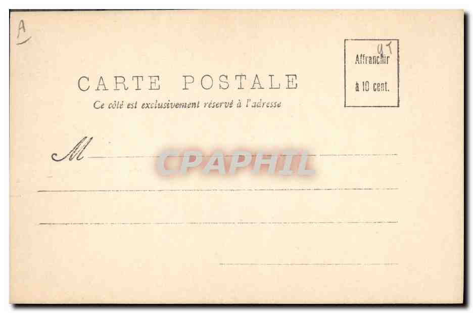 Beautés d'Autrefois — femme en robe d'époque — R.P.I. No 3024 — Rückseite
