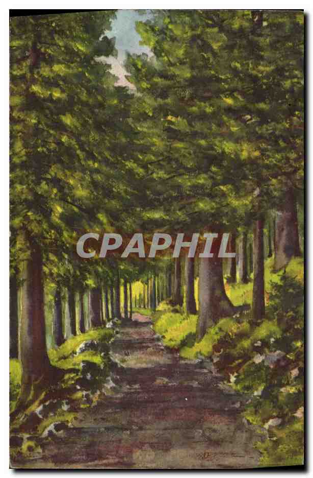 CPA Fantaisie Paysage 