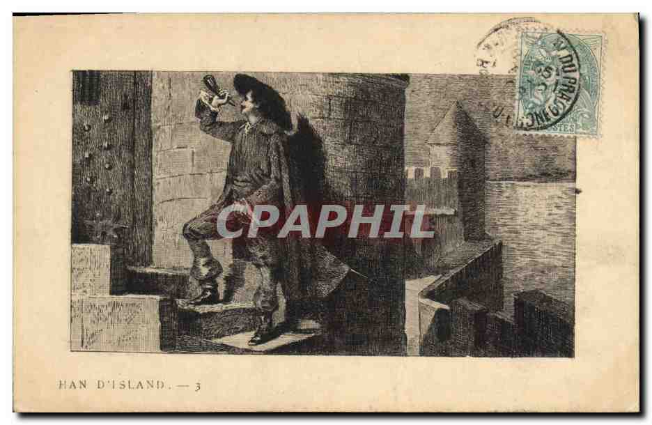 CPA Han d'Island Victor Hugo