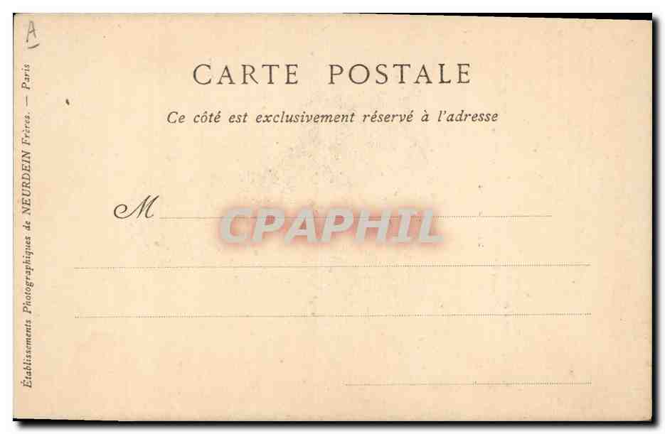 Rabelais — Portrait gravé — Collections ND Phot, n° 278 — Verso
