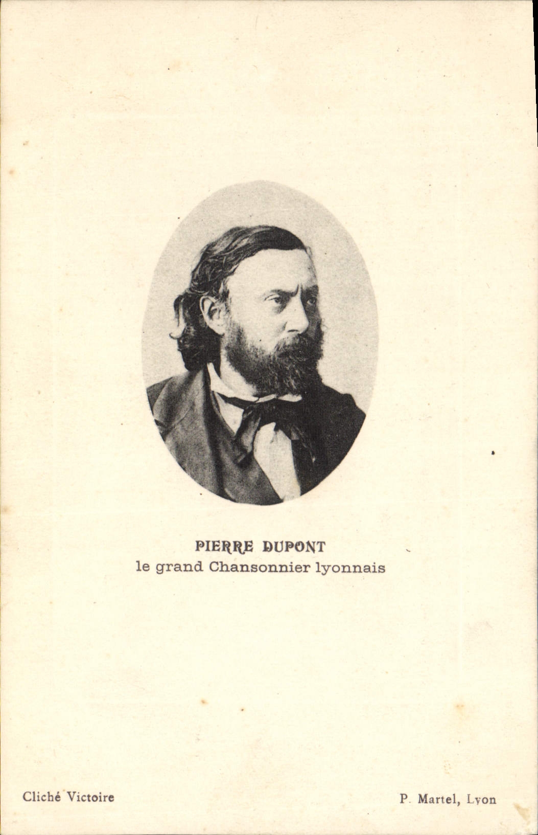 CPA Pierre Dupont Le grand Chansonnier Francais 