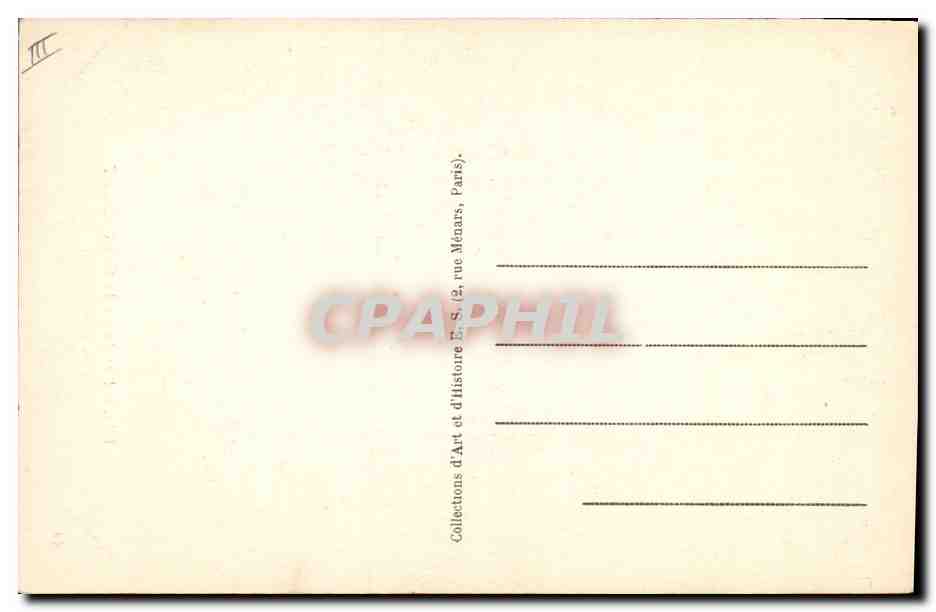 CPA Edmond et Jules de Goncourt d'apres Gavarni  — Verso