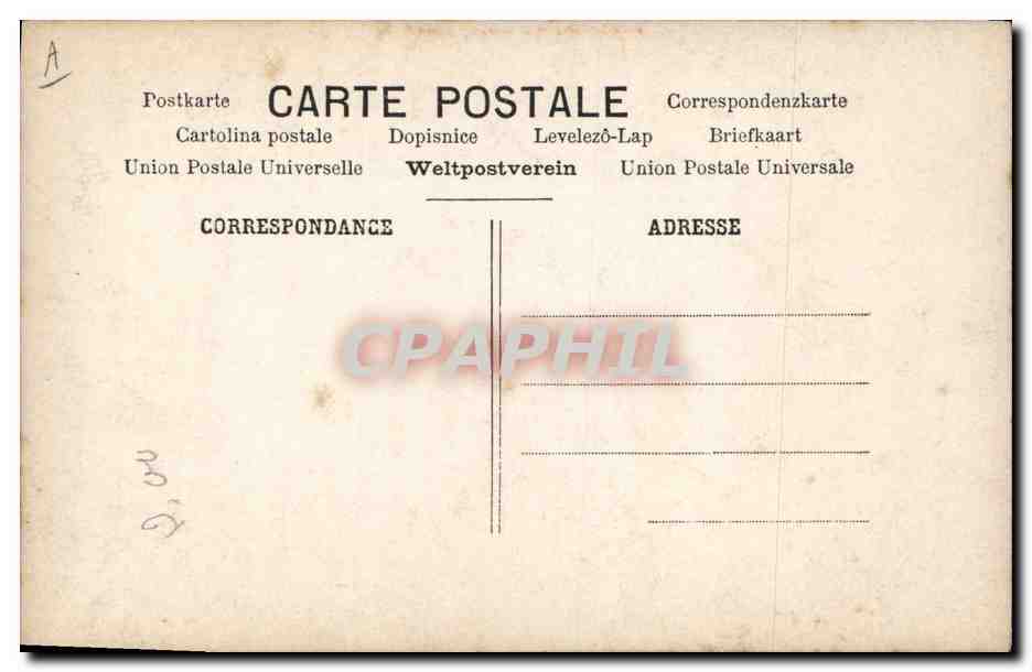 Maurice Donnay — Homme de lettres — F.C.&Cie 317, Roger & Drouot — Achterkant