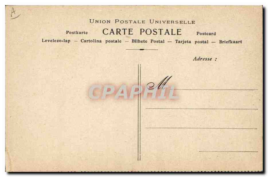 Portrait de M. Vin Désiles — Collection artistique du VIN DÉSILES — P. Decourcelles — Verso
