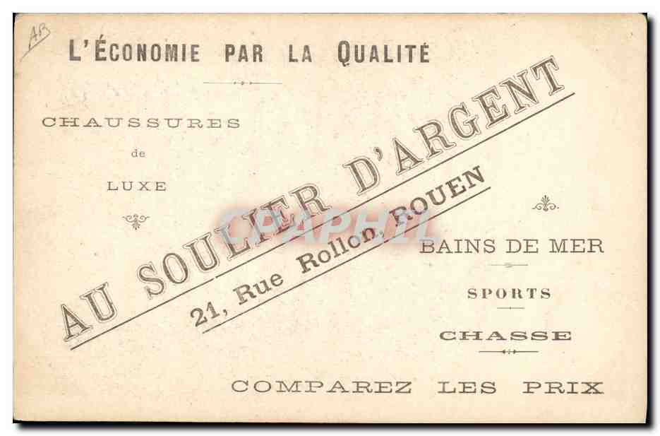 CPA Edmond Rostand Auteur de l'Aiglon  — Verso