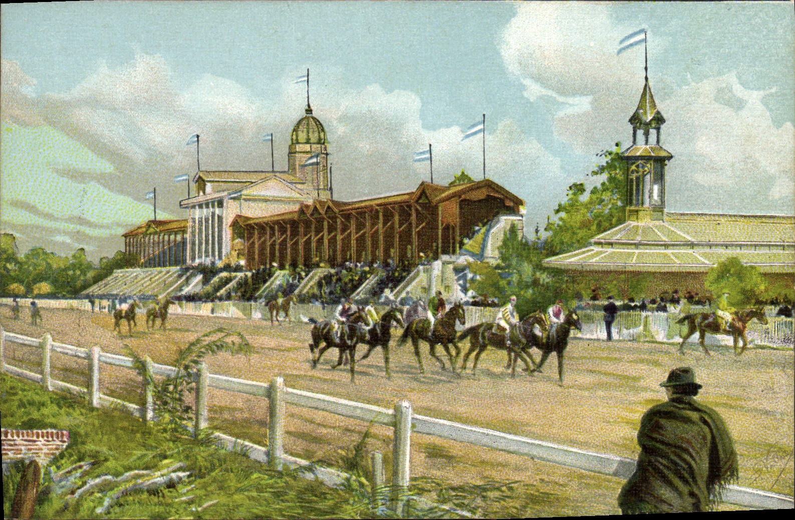 El Hipódromo de Palermo — course hippique — Éditeur Salvatore Liguori