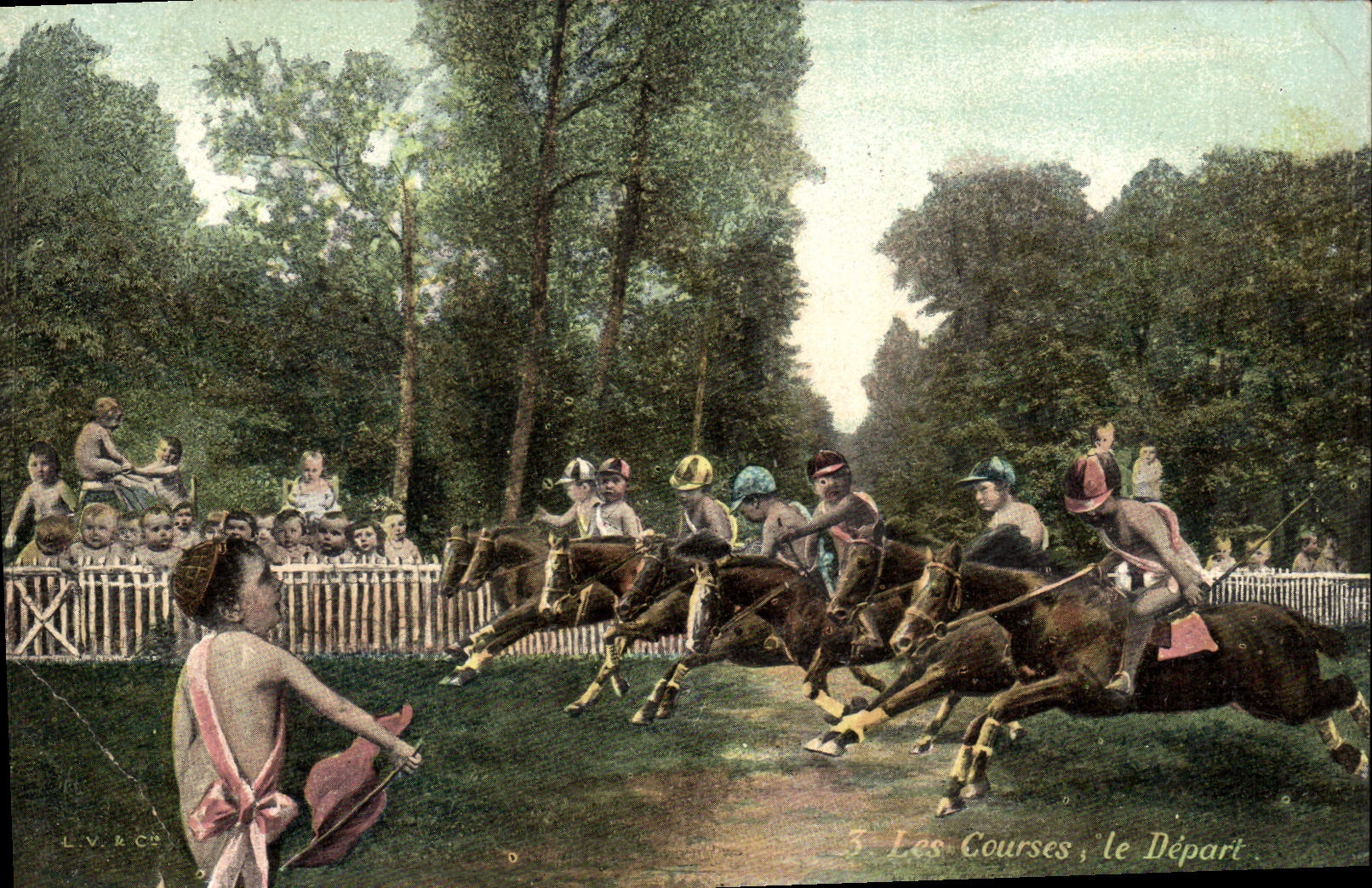 Les Courses, le Départ — L.V. & Cie, n°3