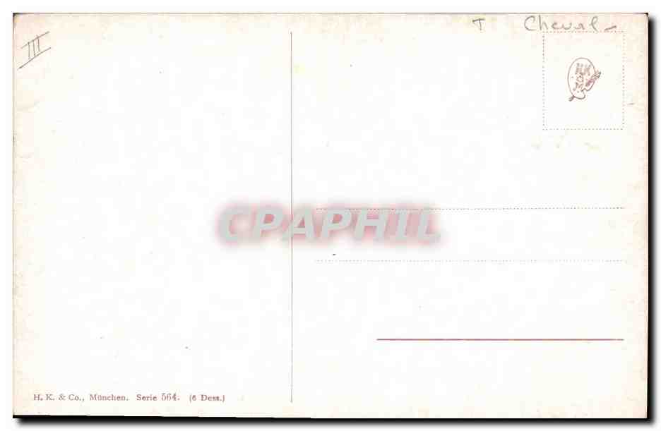 CPA Cheval Equitation Hippisme  — Verso