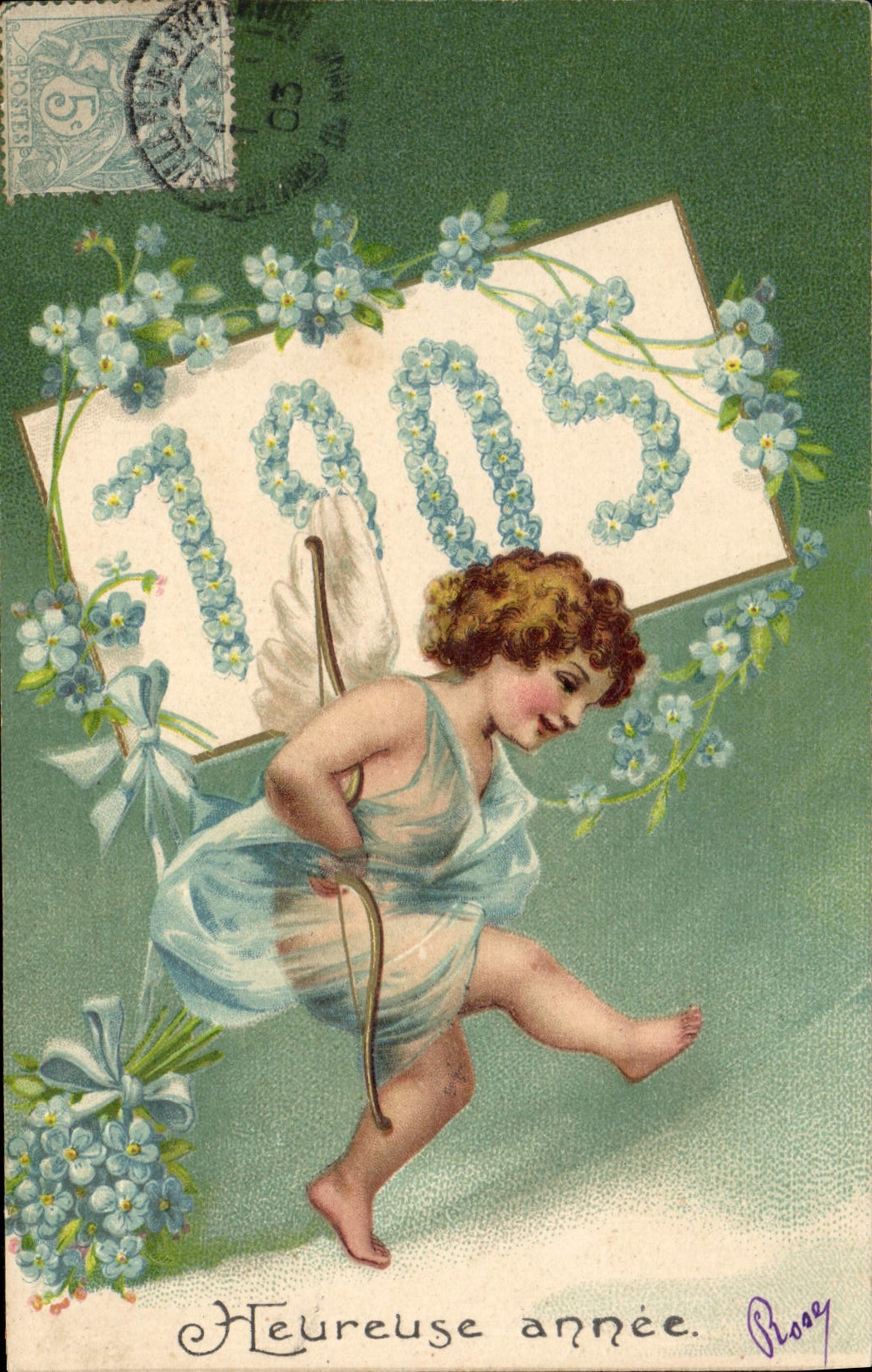 Cupidon — Année 1905 — Éditeur Brosay
