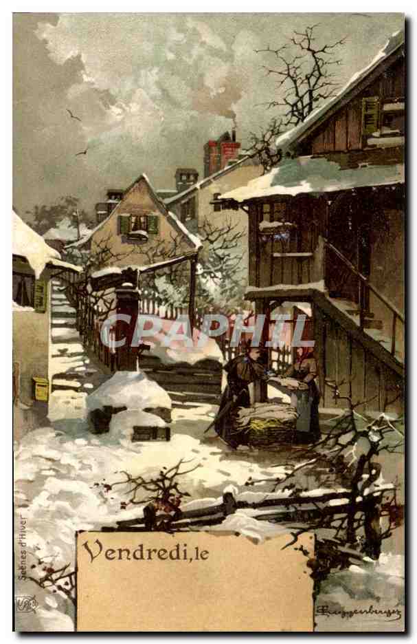 Scène d'hiver — Vendredi, le — Éditeur : R. Rugggeinberger
