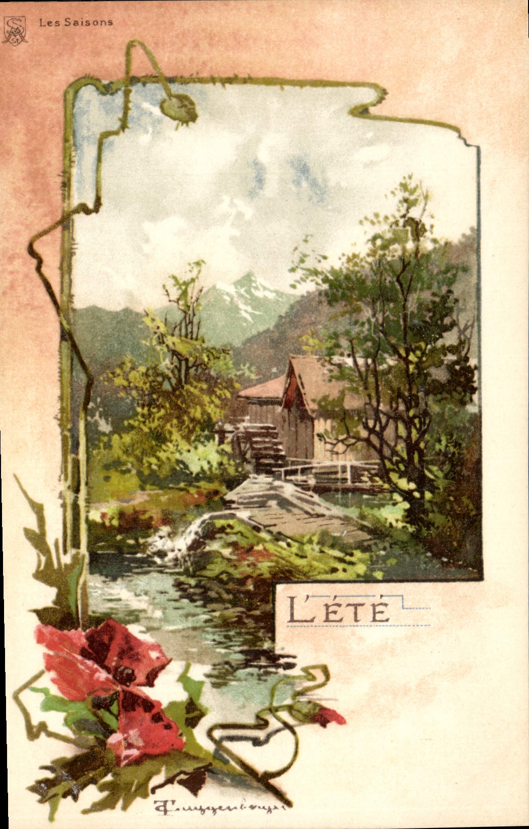 L'Été — Les Saisons — F. P. C. (éditeur) n°92