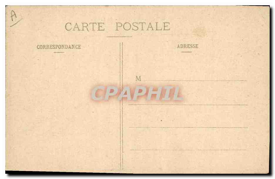 CPA Bateau de Guerre Suffren Croiseur Cuirasse  — Verso