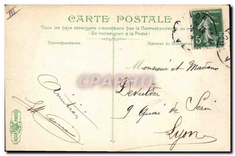 CPA Bateau de Guerre Le Suffren Cuirasse de 1ere classe  — Verso