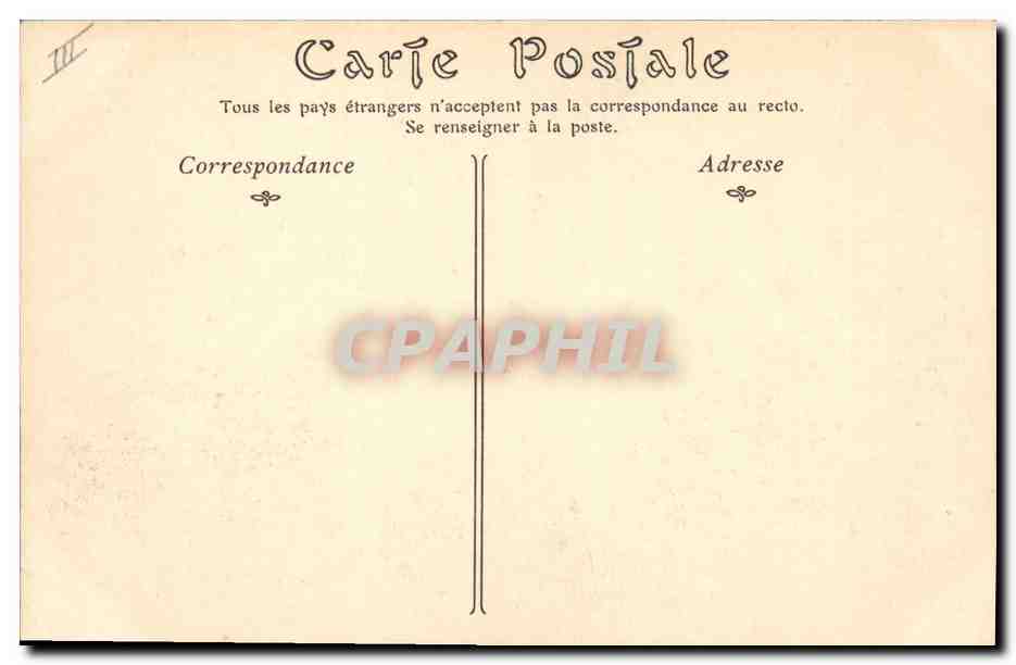 CPA Bateau de Guerre Le Surcouf  — Verso