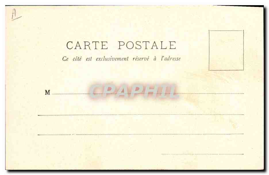 CPA Bateau de Guerre Le Suffren Cuirasse a tourelles ayant a sa tourelle sa plaque de revetement pour les tirs reels du Massena  — Verso