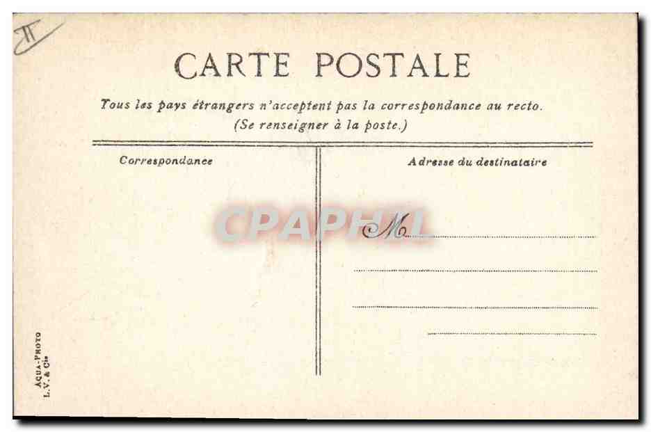 CPA Bateau de Guerre Le Suffren Cuirasse de 1ere classe  — Verso