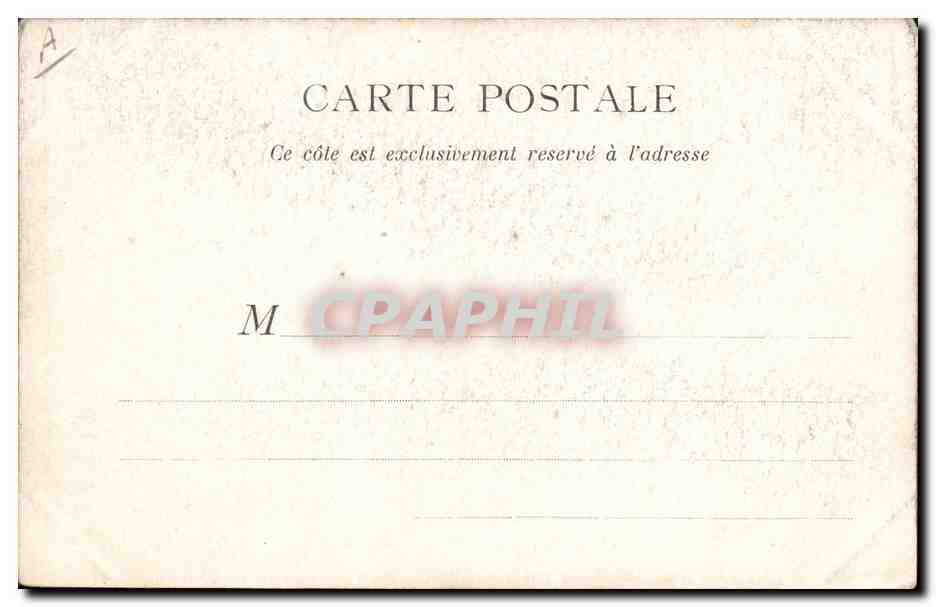 CPA Bateau de Guerre Le Sully Croiseur de 1ere classe  — Verso