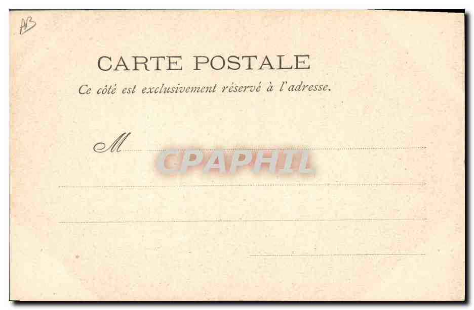 CPA Bateau de Guerre Surcouf  — Verso
