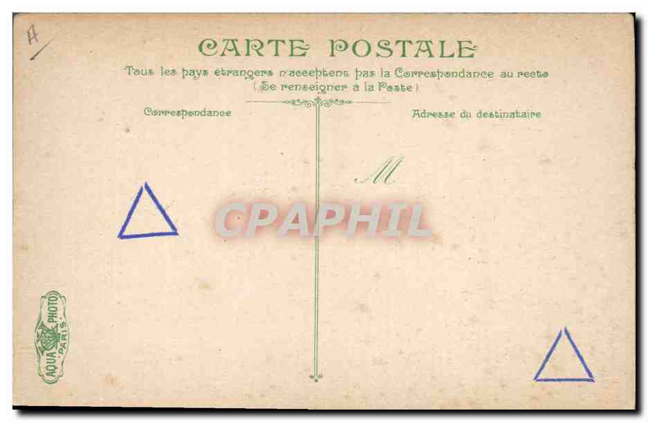 CPA Bateau de Guerre Le St Louis Cuirasse de 1er rang  — Verso