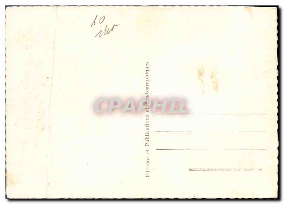 CPM Cinema Edwige Feuillere  — Rückseite