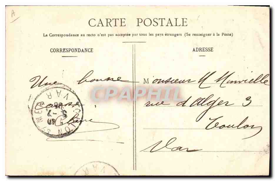 CPA Folklore Costumes du Finistere Entre Morlaix et Quimper Un julot en herbe  — Verso