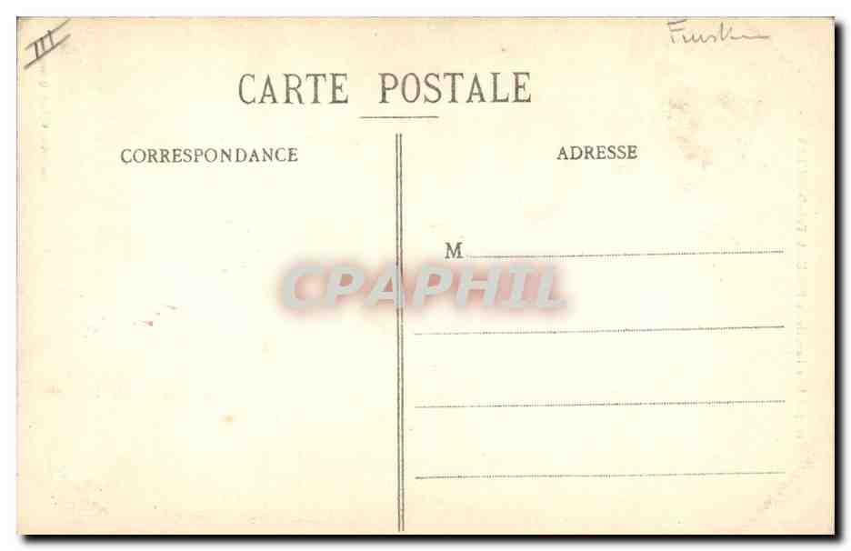 CPA Folklore Une famille de Plougastel Daoulas  — Verso