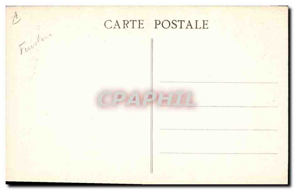 CPA Folklore Sortie de bapteme de Plougastel Daoulas  — Verso