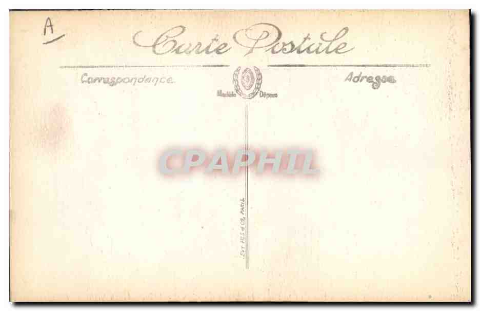 CPA Folklore Jeunes Bigoudennes  — Verso