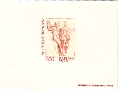 Epreuve de luxe France Rafaelo Raphael SUP Et RaRe