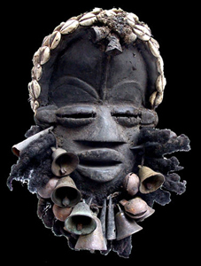 MAsQUE DAn (COTE D´IVOIRe) RaRe (Africa DAn mask Ivory Coast Afrique)