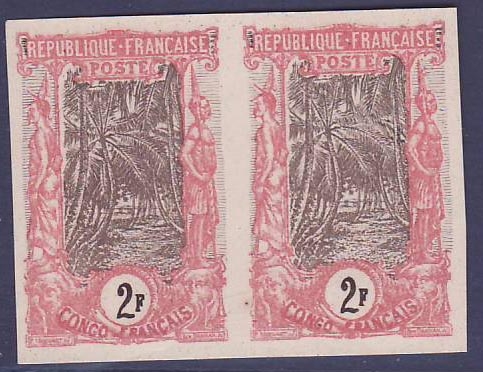 Congo Essai 2F Bande de 2