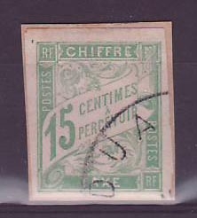 Timbre Taxe Colonies Colonies Generales 5c Duala Cameroun