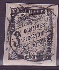 Timbre Taxe Colonies Colonies Generales 3c Cote dIvoire Grand Bassam 1899