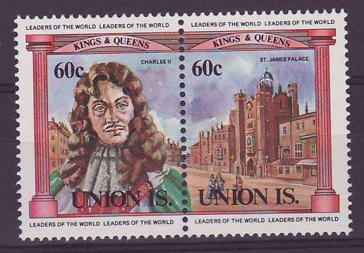 Union Islands 60c Charles II St James Place ** Luxe