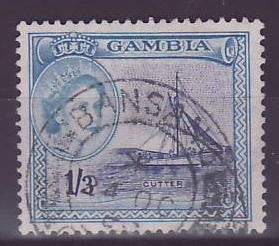 Gambie Gambia Cancelled Bansang 1/3 Boat