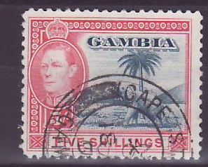 Gambie Gambia Cancelled Cape St Mary 5s Elephant 