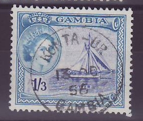 Gambie Gambia Cancelled Kunta-Ur  1/3 Bateau