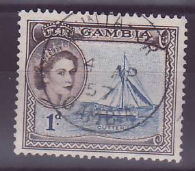 Gambie Gambia Cancelled Kunta-Ur  1/3 Bateau