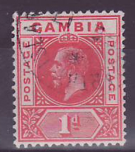 Gambie Gambia Cancelled Macarthy Island 1d