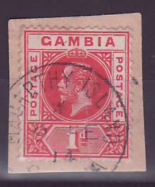Gambie Gambia Cancelled Macarthy Island 1d