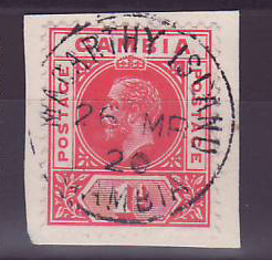 Gambie Gambia Cancelled Macarthy Island 1d