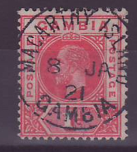 Gambie Gambia Cancelled Macarthy Island 1d