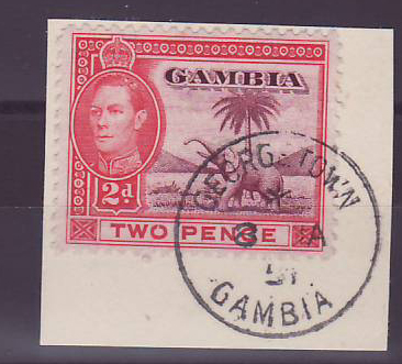 Gambie Gambia Cancelled Georgetown 2d Elephant
