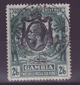 Gambie Gambia Cancelled Macarthy Island 2/6s Money Order MOO cancel