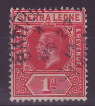 Gambie Gambia Sierra Leone stamps with Bathurst cancellation 1d 