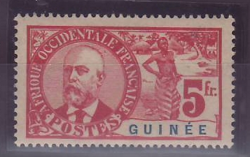 Guinee n°47 Gouverneur Ballay ** Neuf sans charniere Rare