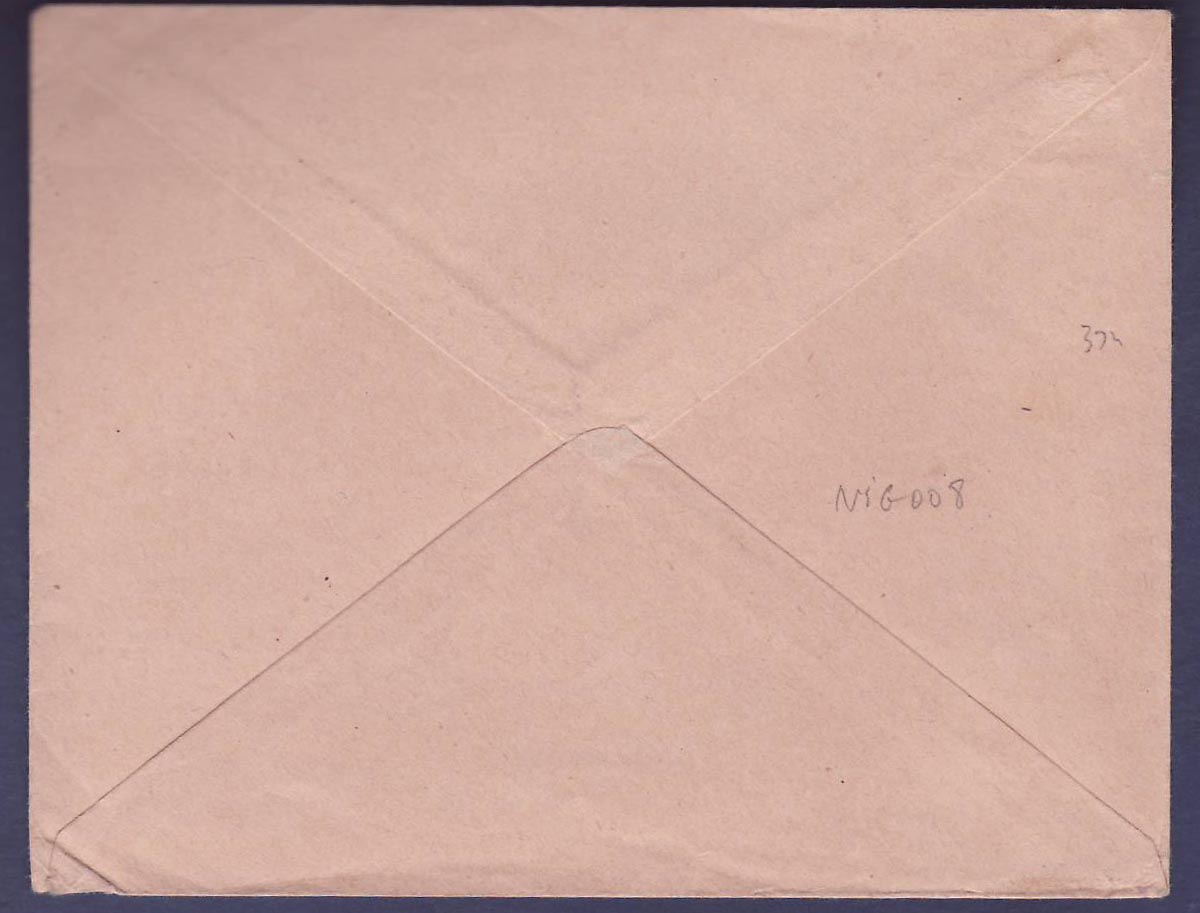 Guinee Lettre Franchise Militaire Cachet Zinder 1916 pour Bordeaux  France — Rückseite